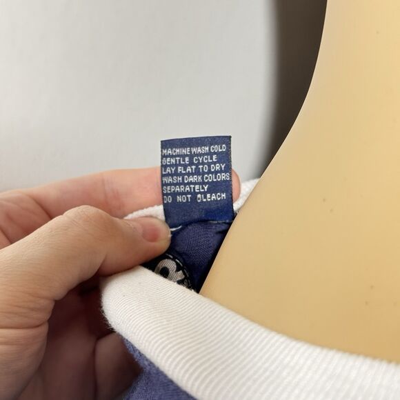 Vintage 90s Starter Dallas Cowboys Long Sleeve Big Logo Shirt Men’s L EUC - Picture 10 of 10